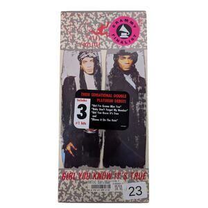 Milli Vanilli 1989 Girl You Know Its True Factory Sealed Long Box CD Vintage